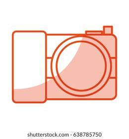 camera photographic isolated icon