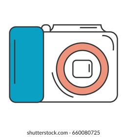 camera photographic isolated icon
