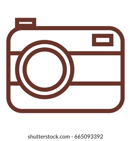 camera photographic isolated icon