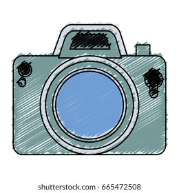 camera photographic isolated icon