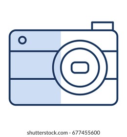 camera photographic isolated icon