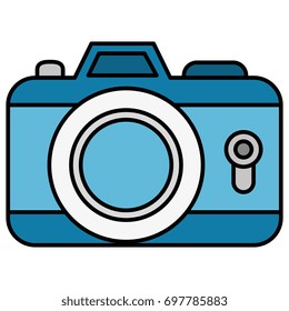 camera photographic isolated icon