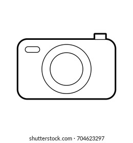 camera photographic isolated icon