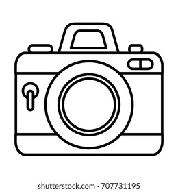 camera photographic isolated icon
