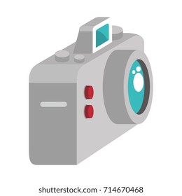 camera photographic isolated icon