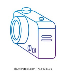camera photographic isolated icon