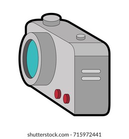 camera photographic isolated icon