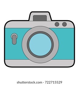 camera photographic isolated icon