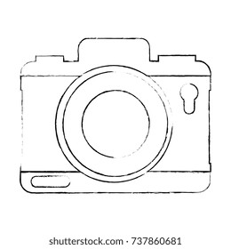camera photographic isolated icon
