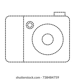 camera photographic isolated icon