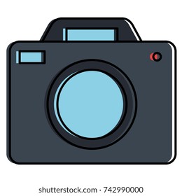 camera photographic isolated icon