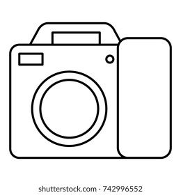 camera photographic isolated icon