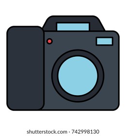 camera photographic isolated icon