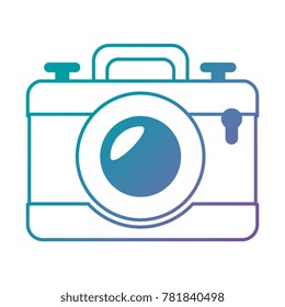 camera photographic isolated icon