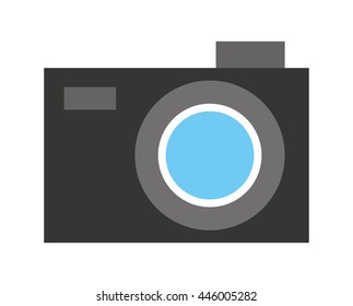 camera photographic    isolated icon design, vector illustration  graphic