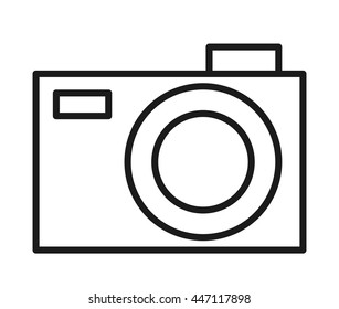 camera photographic    isolated icon design, vector illustration  graphic