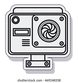 camera photographic isolated icon vector illustration design
