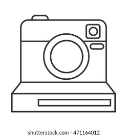 camera photographic isolated icon vector illustration design