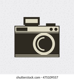 camera photographic isolated icon vector illustration design