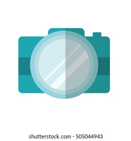 camera photographic isolated icon vector illustration design