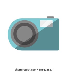 camera photographic isolated icon vector illustration design