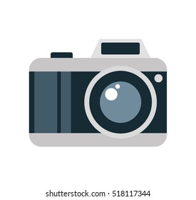 camera photographic isolated icon vector illustration design