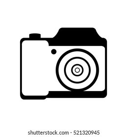 camera photographic isolated icon vector illustration design