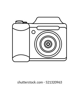 camera photographic isolated icon vector illustration design