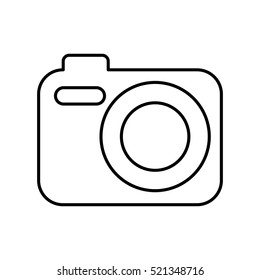 camera photographic isolated icon vector illustration design