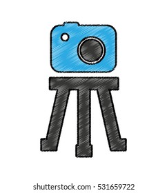 camera photographic isolated icon vector illustration design