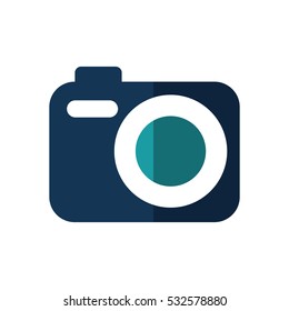 camera photographic isolated icon vector illustration design