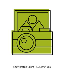 camera photographic with picture
