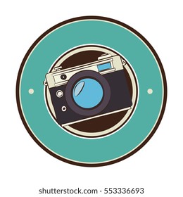 camera photographic retro style