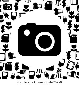 camera photography design, vector illustration eps10 graphic 
