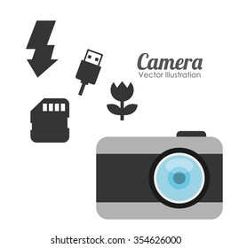camera photography design, vector illustration eps10 graphic 