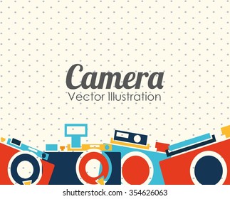 camera photography design, vector illustration eps10 graphic 
