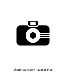 Camera, Photography, Digital, Photo Solid Icon Vector Illustration Logo Template. Suitable For Many Purposes.