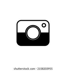 Camera, Photography, Digital, Photo Solid Line Icon Vector Illustration Logo Template. Suitable For Many Purposes.