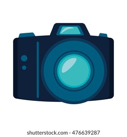camera photography electronic equipment technology device vector illustration