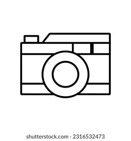 camera photography icon design vector