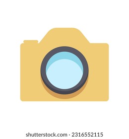 camera photography icon design vector