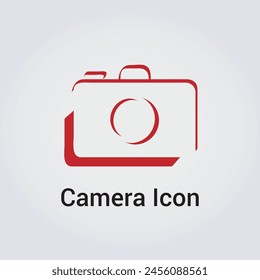 Camera Photography Icon Logo Illustration for Business 