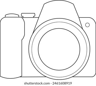 Camera Photography Icon Logo Illustration Design. Vector EPS 10.