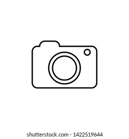 Camera Photography Icon Logo Template Illustration Design. Vector EPS 10.
