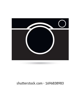 Diseño de ilustraciones de plantillas de logotipos de iconos de fotografía de cámara. Vector EPS 10.