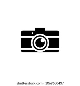 Camera photography icon logo vector template