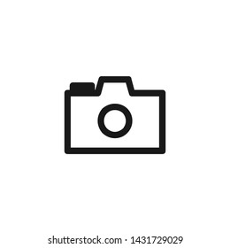 Camera Photography Icon Logo Vector