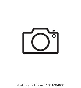 camera photography icon vector