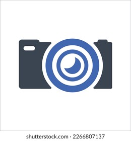 Camera, photography icon, Vector Graphics