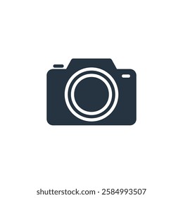 Camera Photography Icon Vector Logo Template